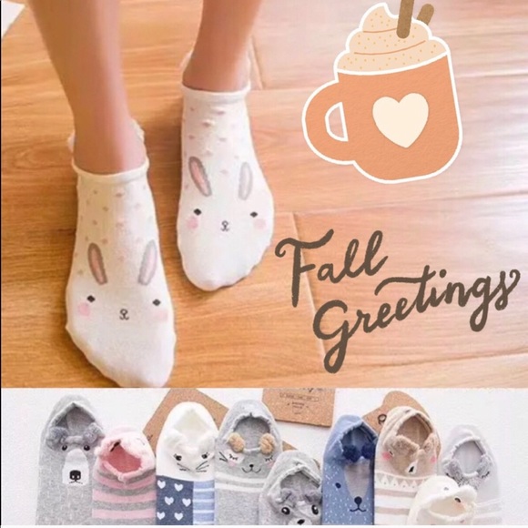 Accessories - Woman 5/Pair Cute Holiday Eco friendly
